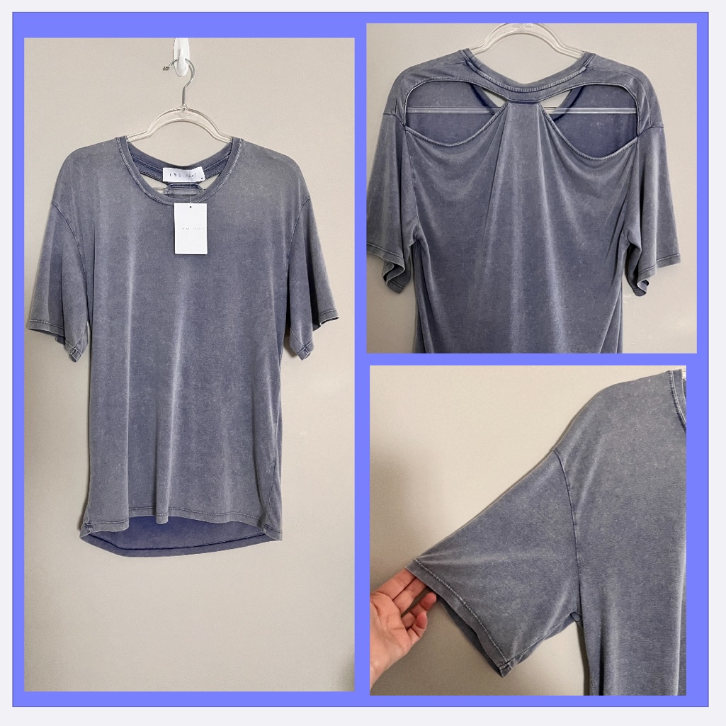 Iro | Med | Tee With Cut-Outs! Soft! | Nwt